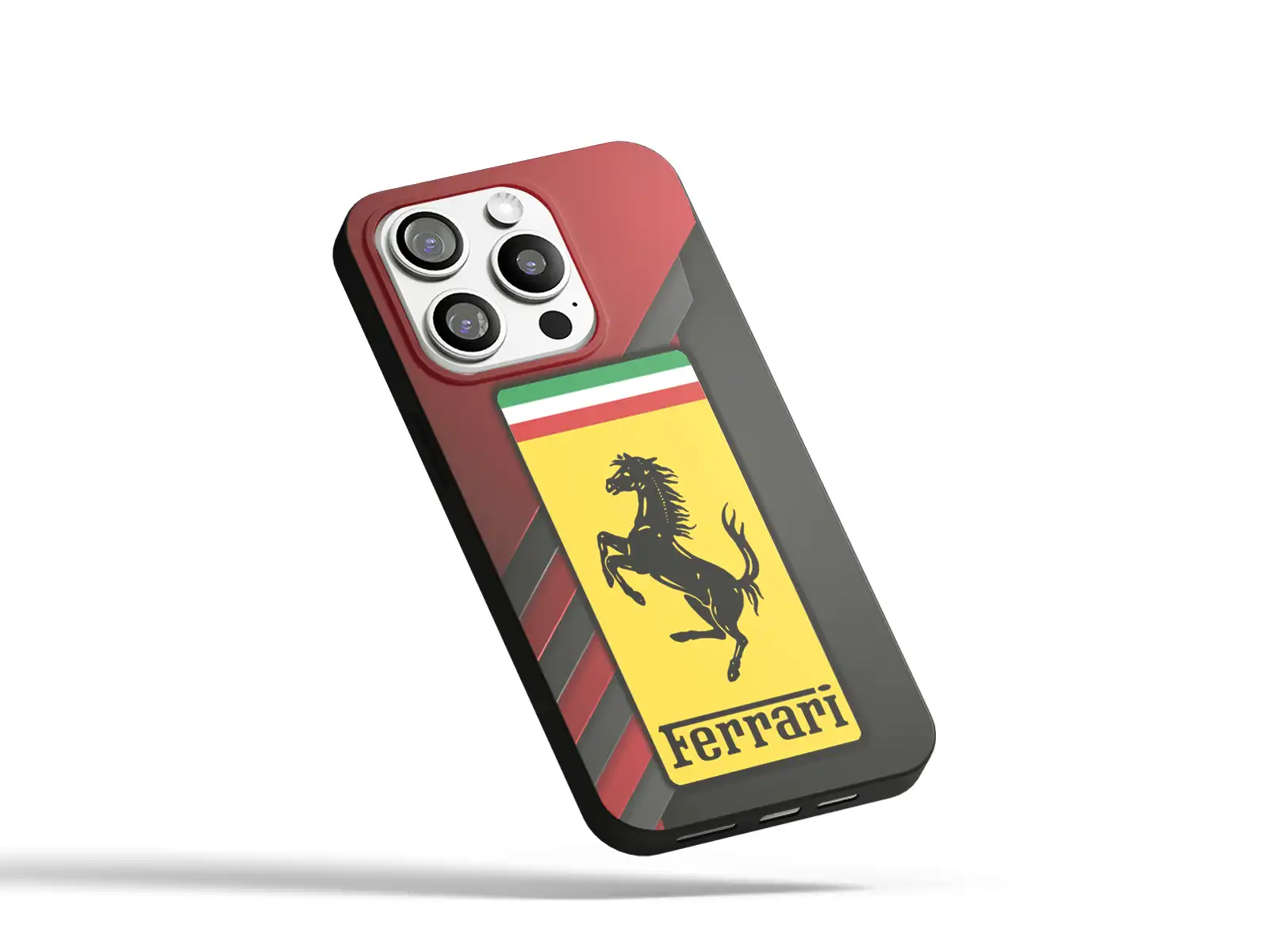 Ferrari Funda Silicona Teléfono Look Moderno Y Sofisticado